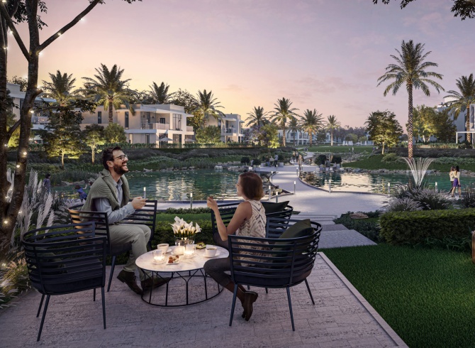 Area and Accessibility to the Residential Complex Eden by Emaar