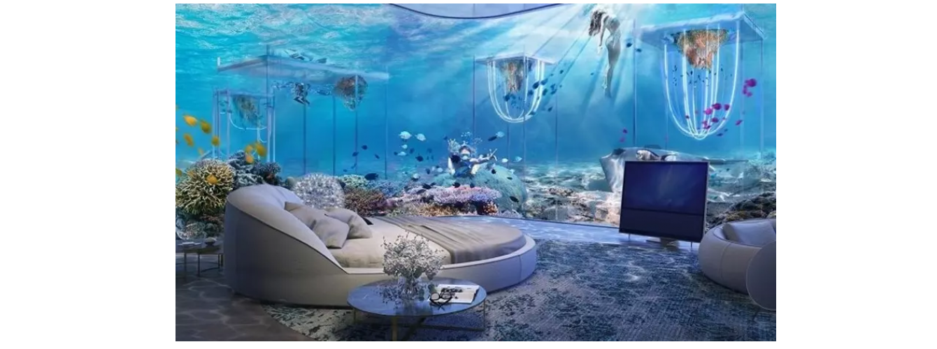 В Дубае началось строительство первого в мире пятизвездочного подводного курорта