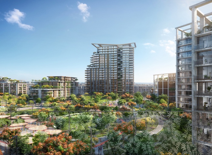 Plaza In Central Park At City Walk